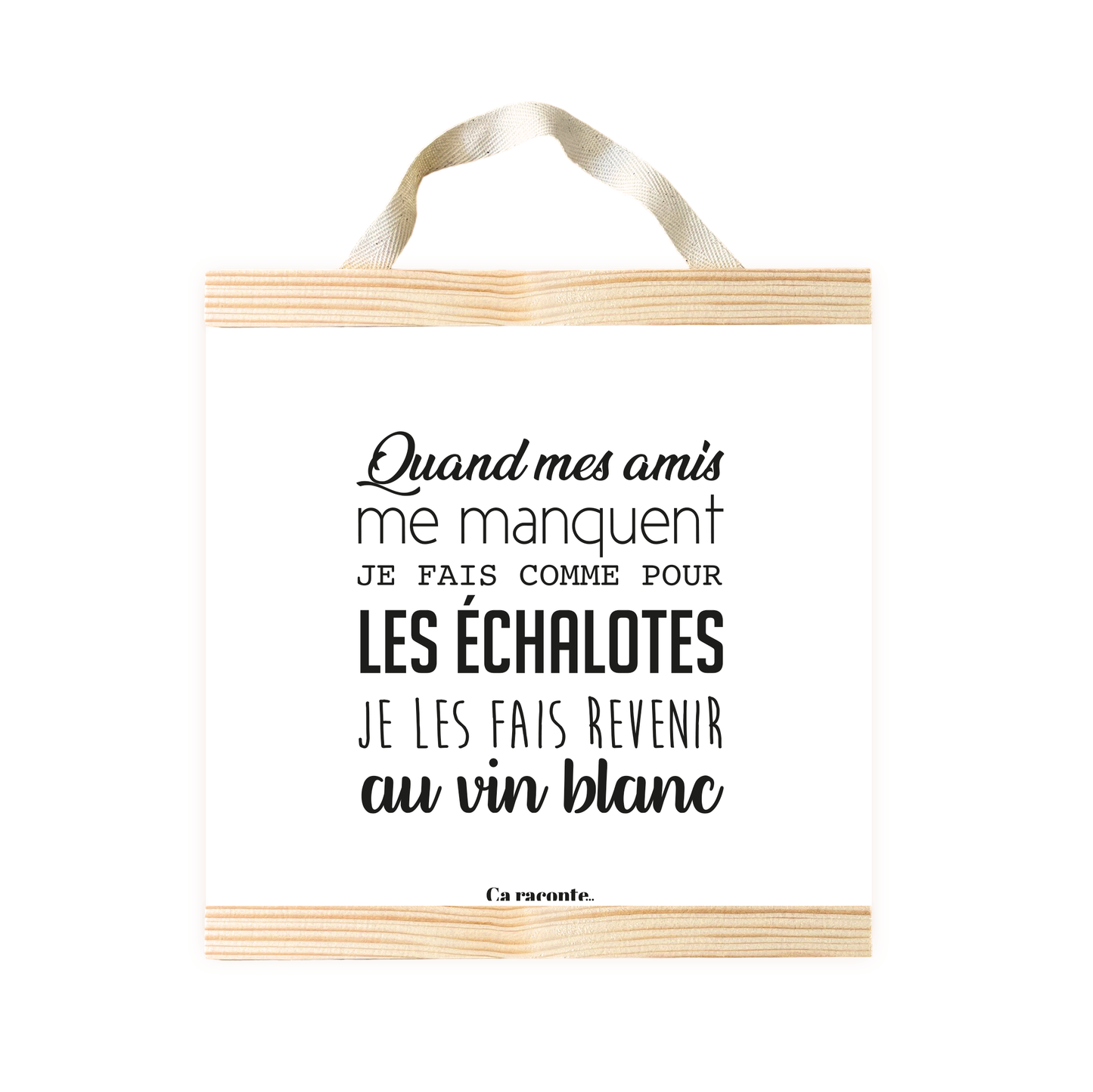 ECHALOTTES (25x25) - Poster