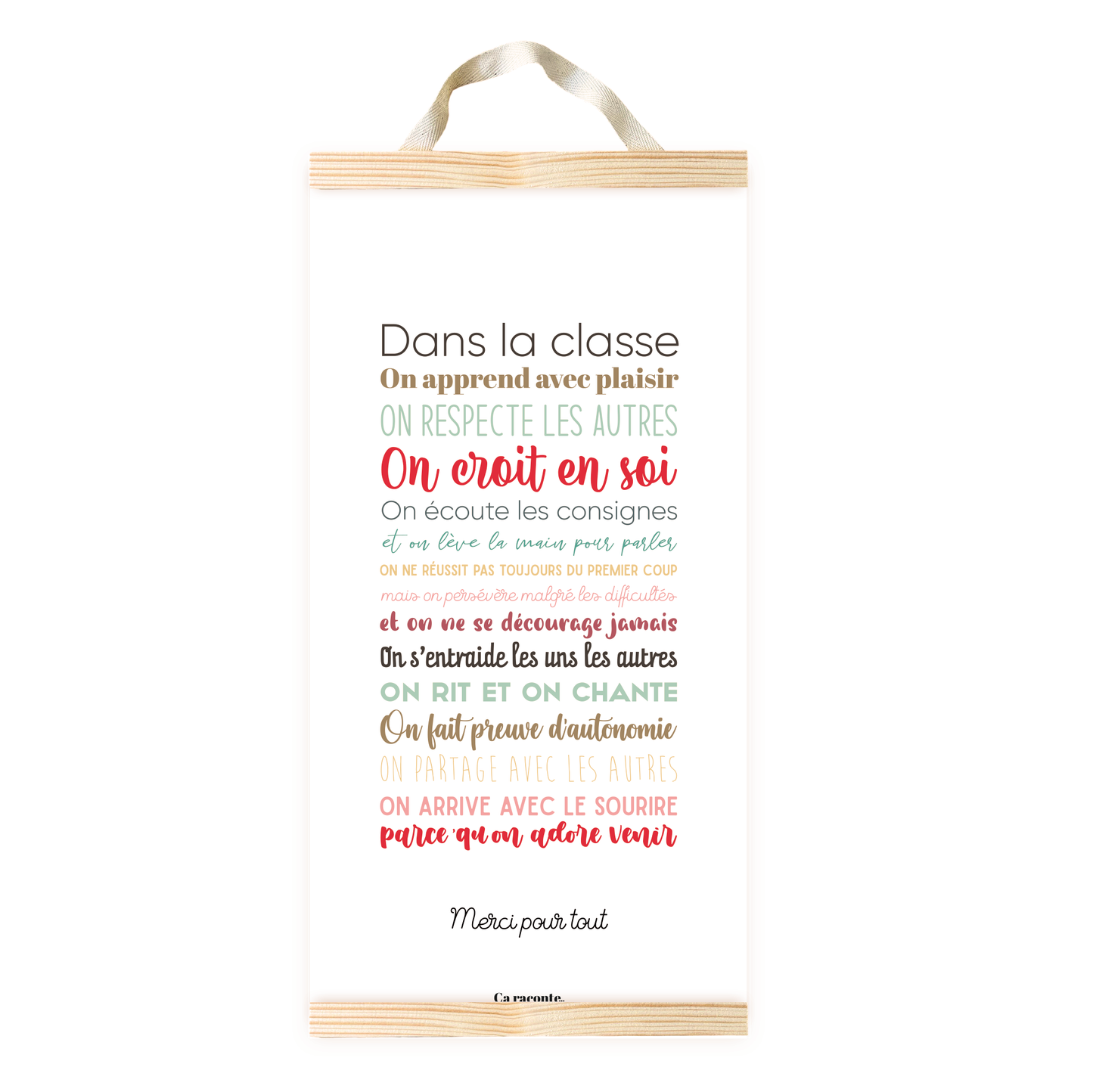 DANS CETTE CLASSE (25x50) - Poster