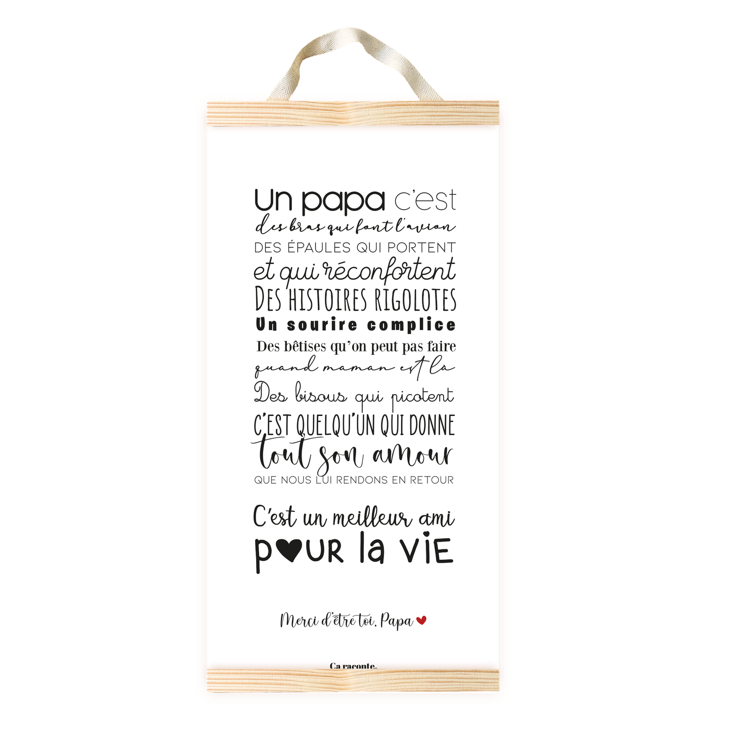 UN PAPA C'EST QUOI (25x50) - Poster