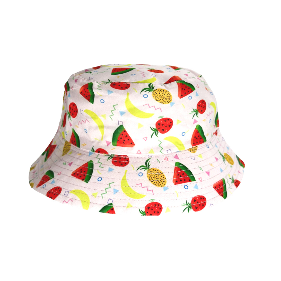 BOB REVERSIBLE PASTEQUE - Blanc
