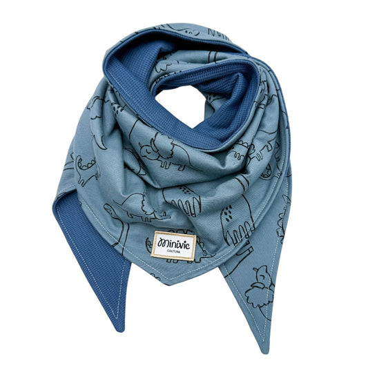 DINOBLUE - Foulard enfant