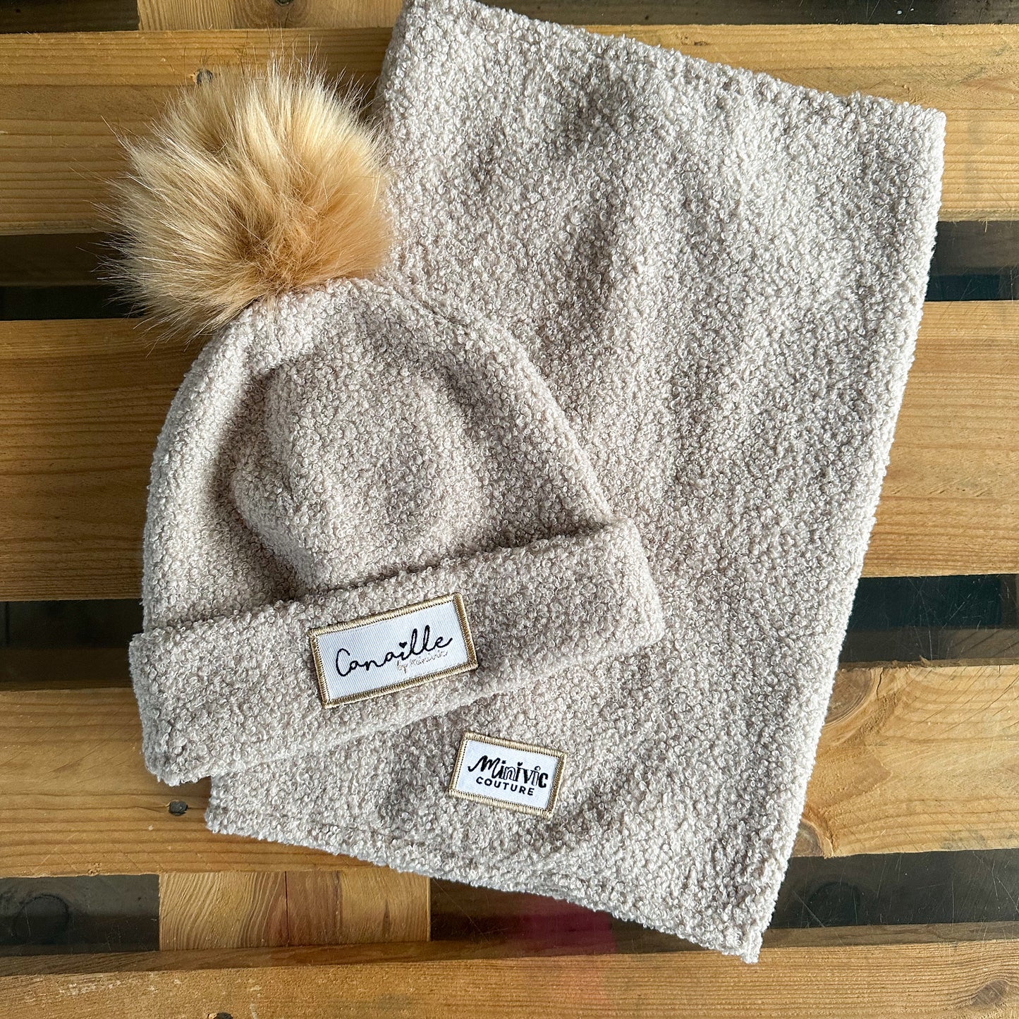 BOUCLETTE BEIGE - Snood