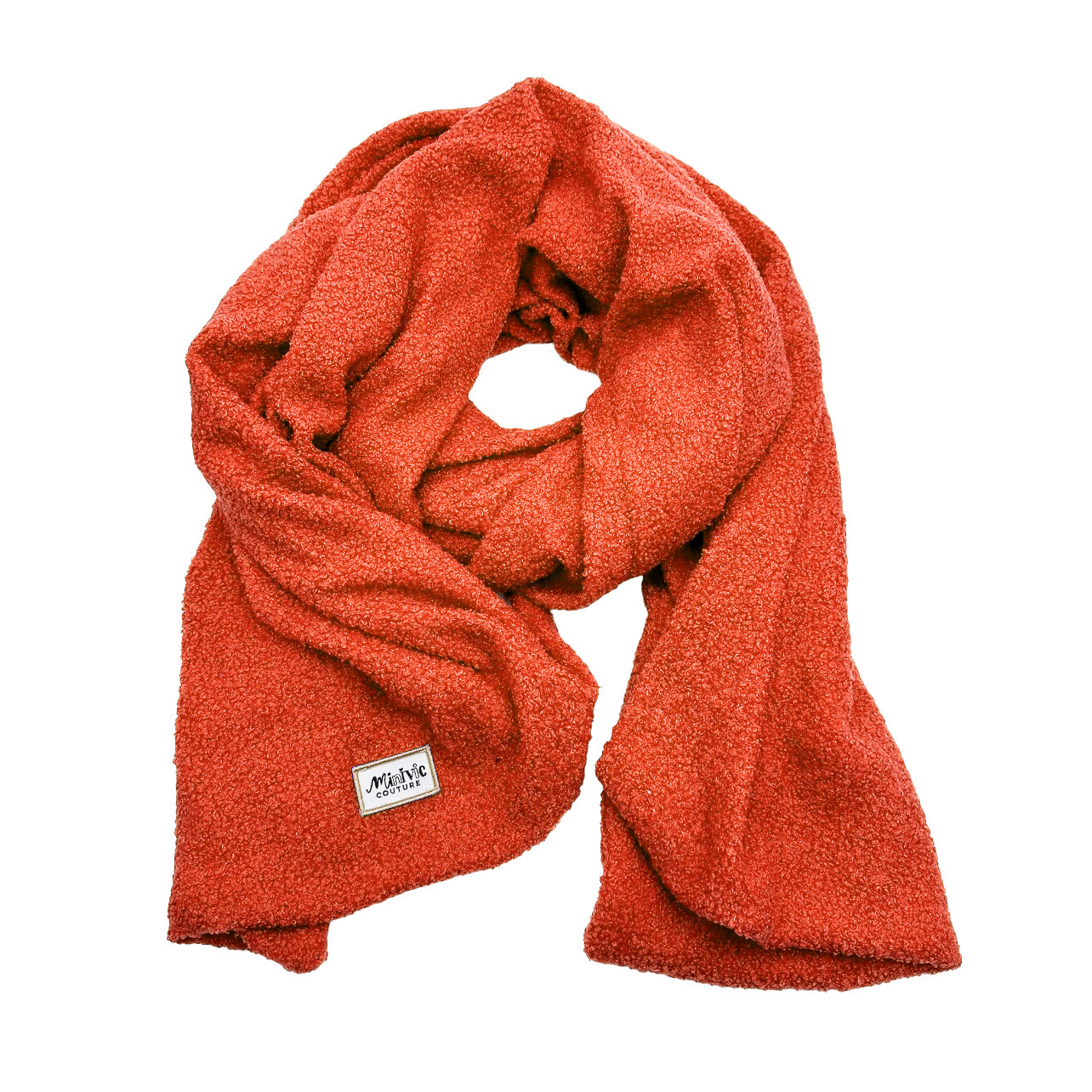 BOUCLETTE ORANGE - Echarpe XXL*