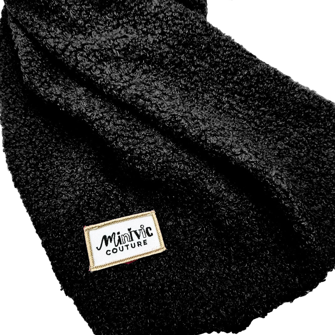 BOUCLETTE NOIR - Echarpe XXL*