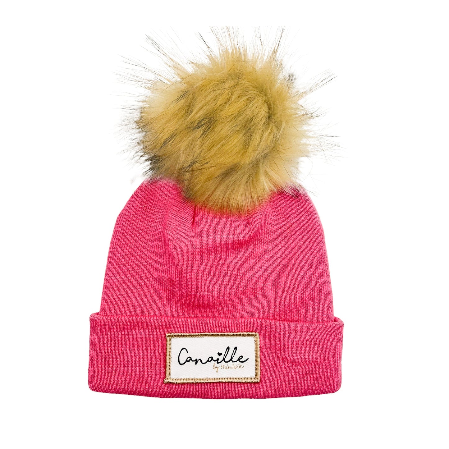 BONNET ADULTE ECUSSON - Fushia