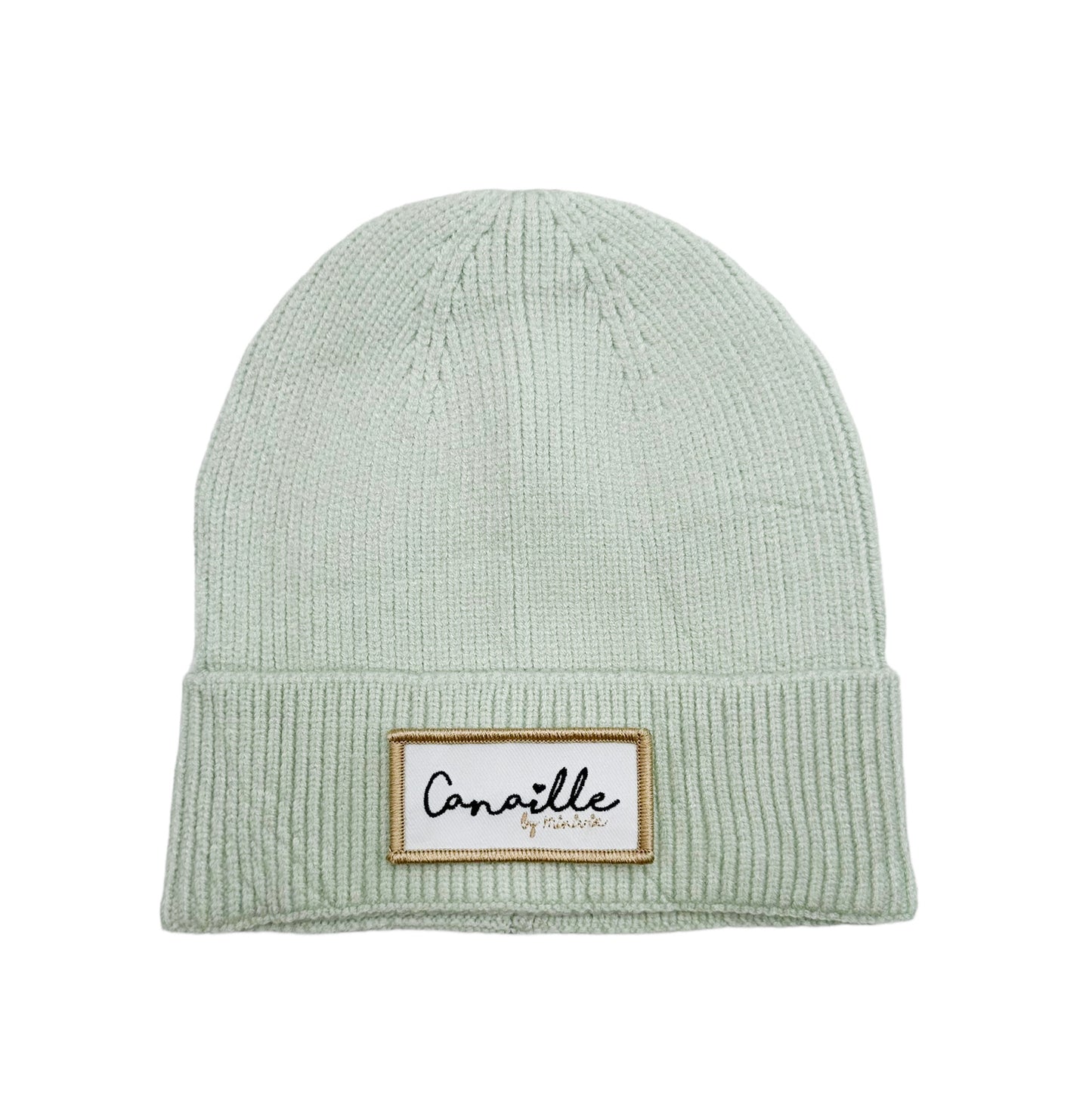 BONNET FIN ECUSSON - Vert d'eau