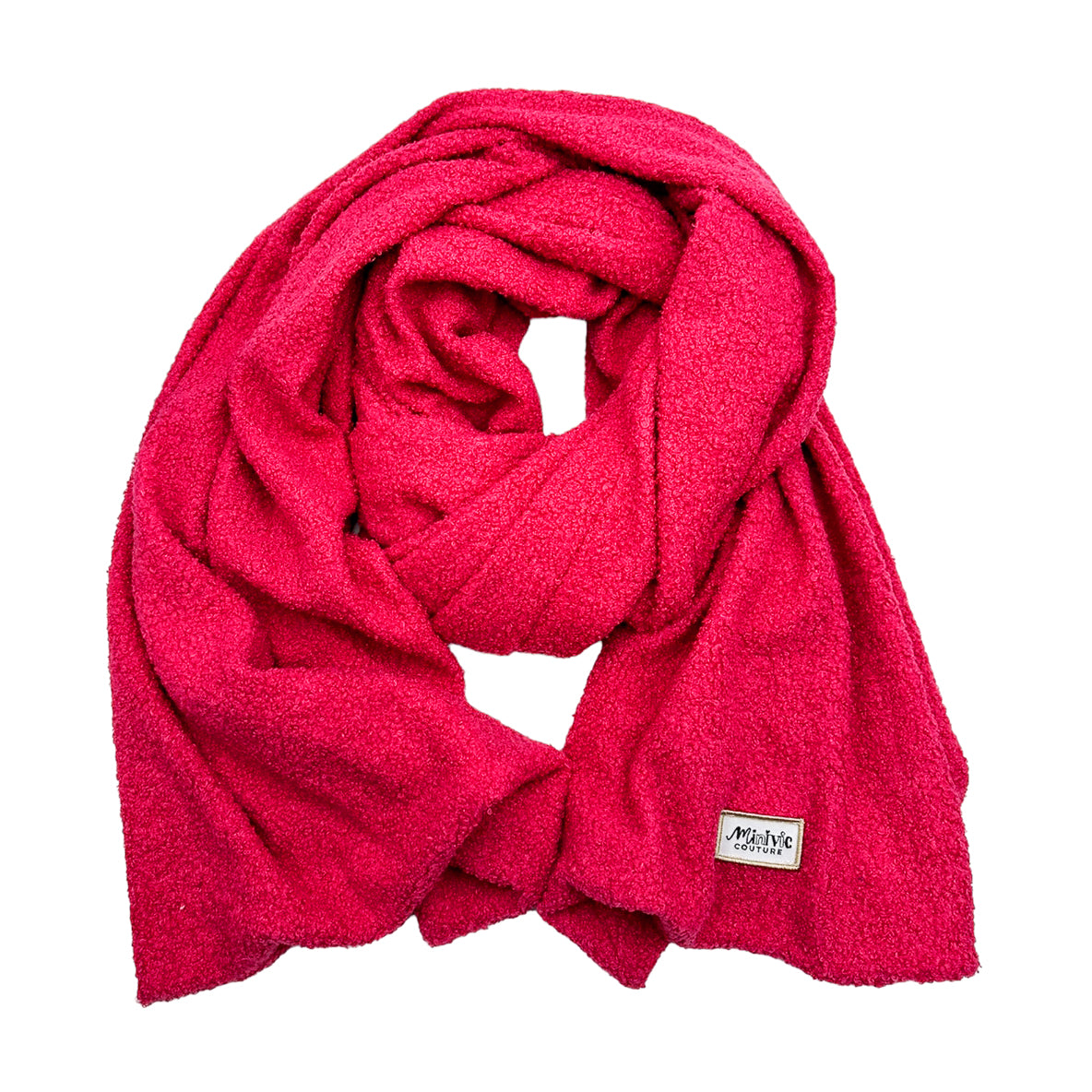 BOUCLETTE FRAMBOISE - Echarpe XXL*