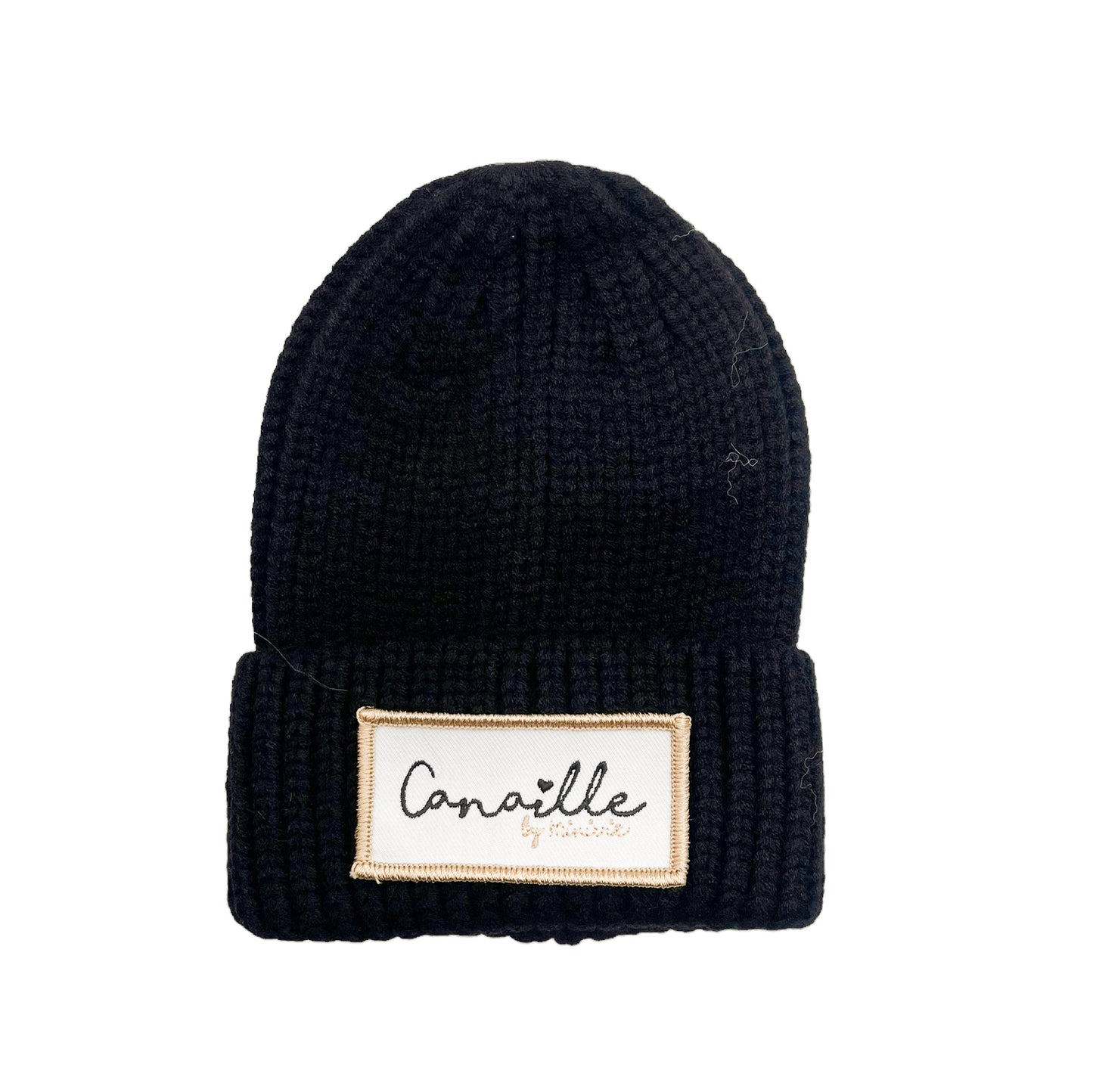 MINI BONNET ECUSSON - Noir