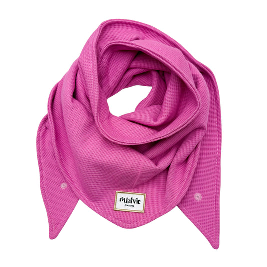 GAUFRE FUSHIA - Foulard enfant