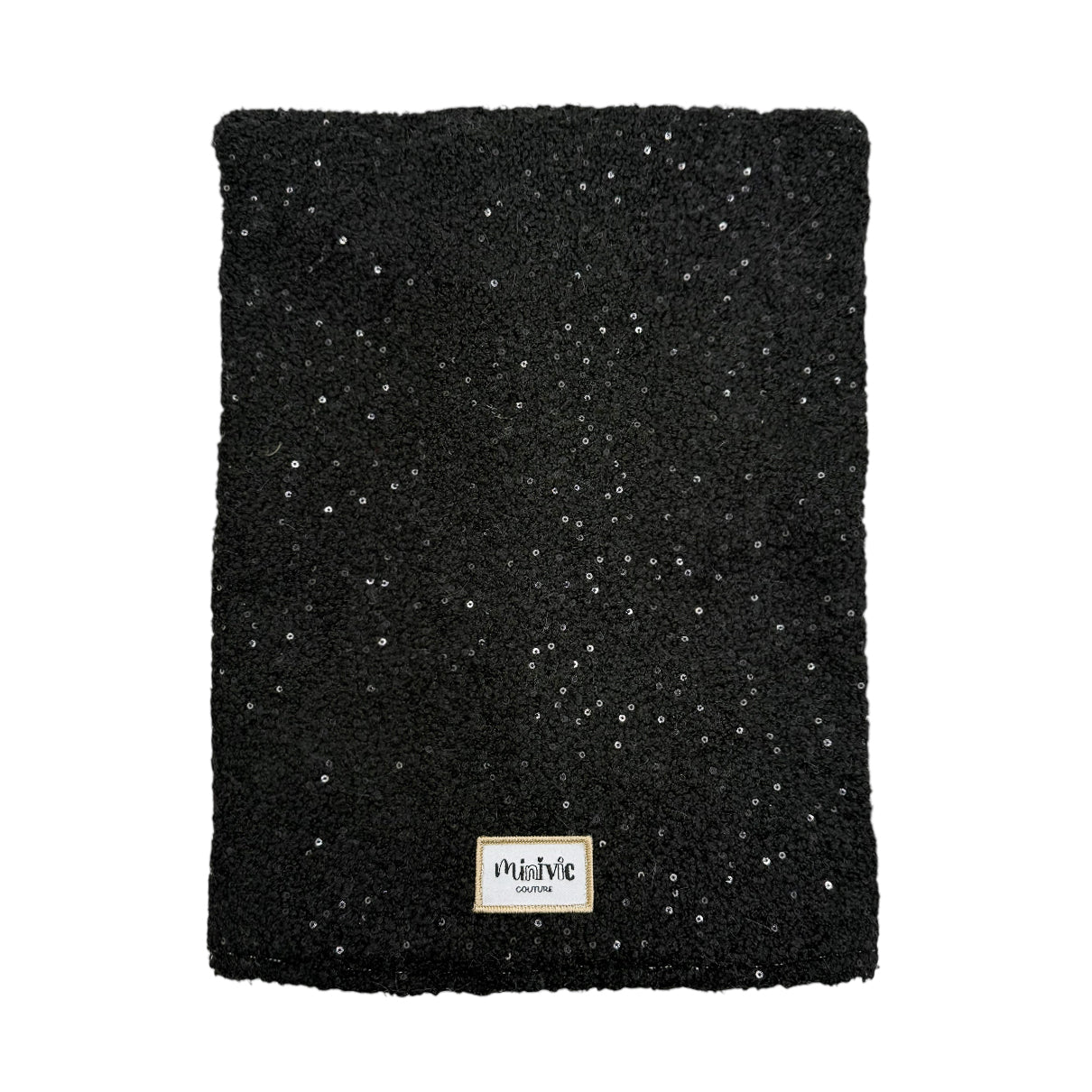 BOUCLETTE PAILETTE NOIR - Snood*