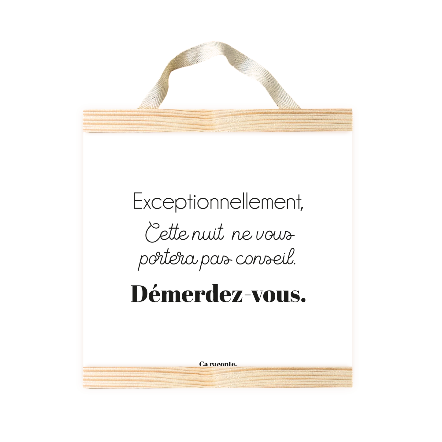 EXCEPTIONNELLEMENT (25X25) - Poster