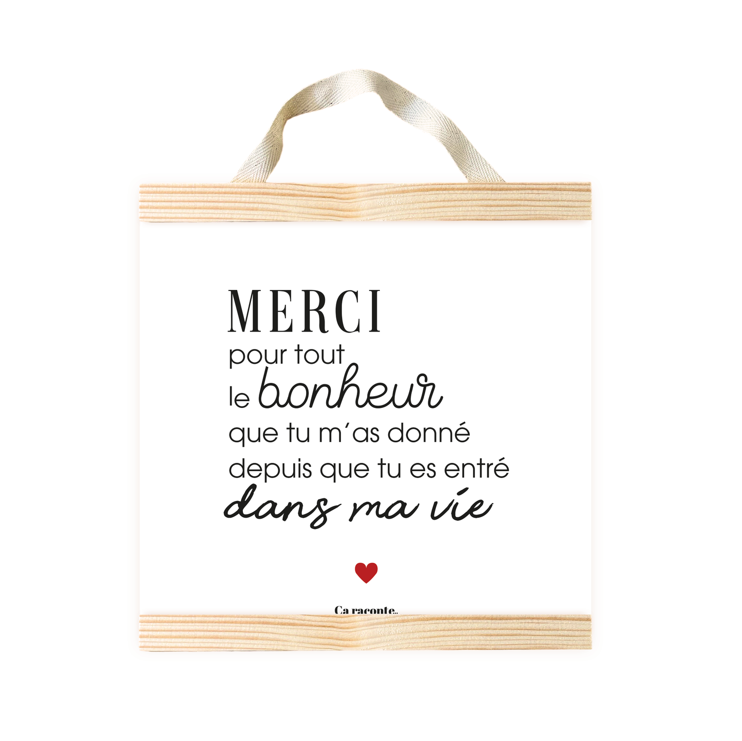 MERCI (25X25) - Poster