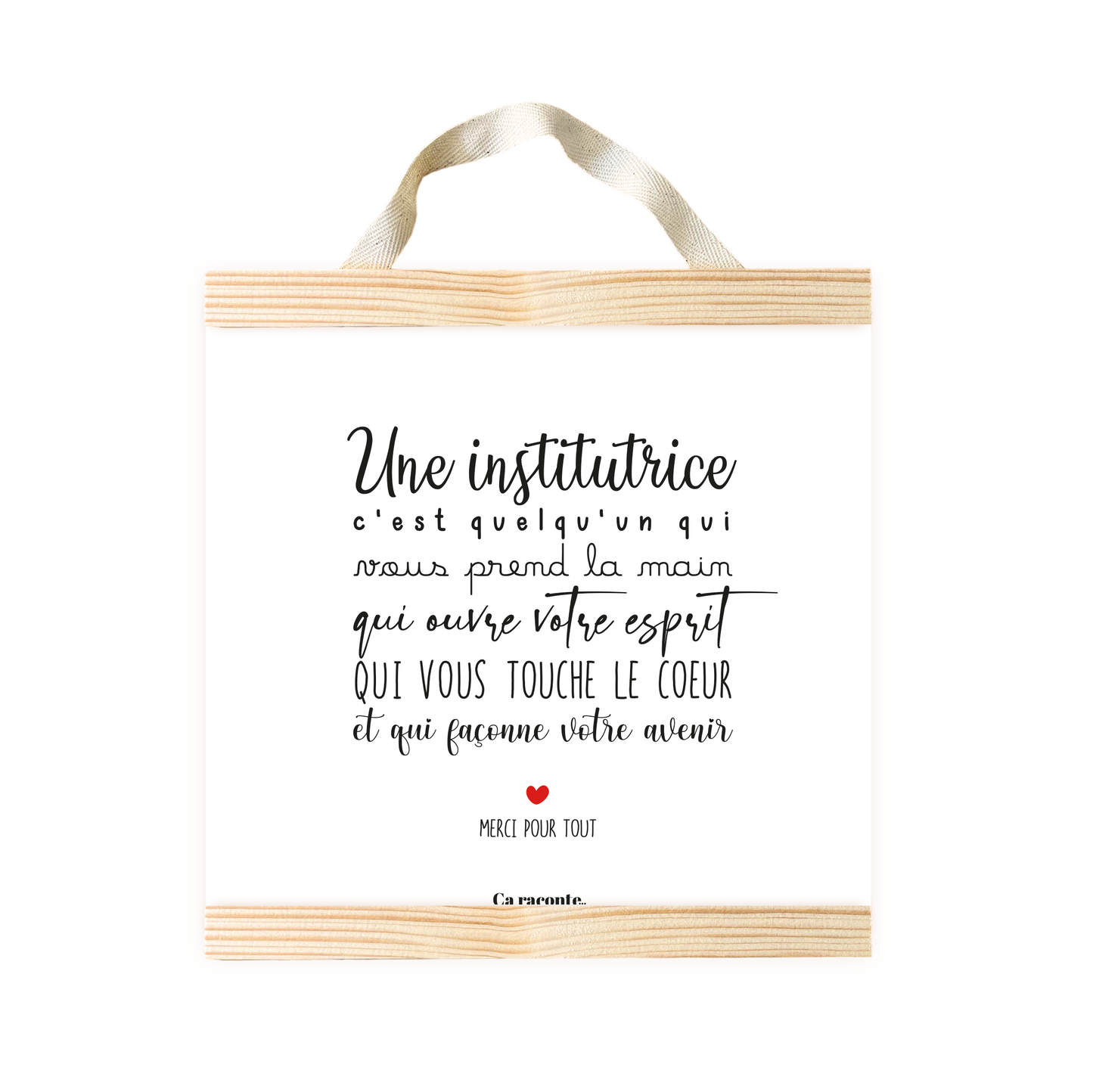 UNE INSTITUTRICE (25X25) - Poster