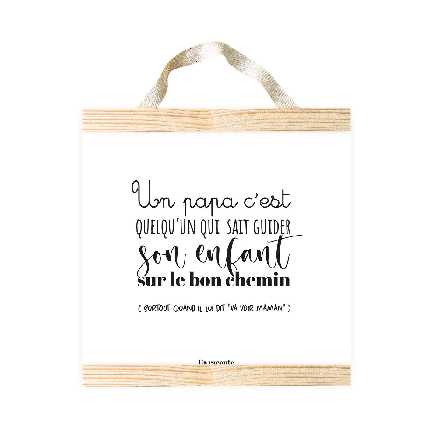 UN PAPA C'EST (25X25) - Poster