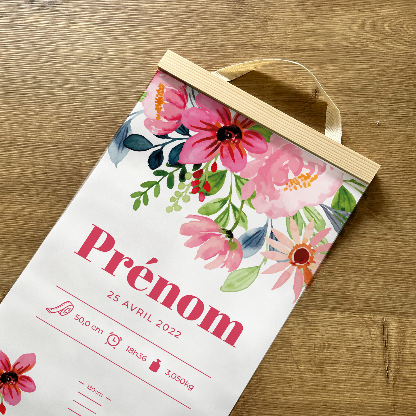 AQUARELLE FLORALE - Toise