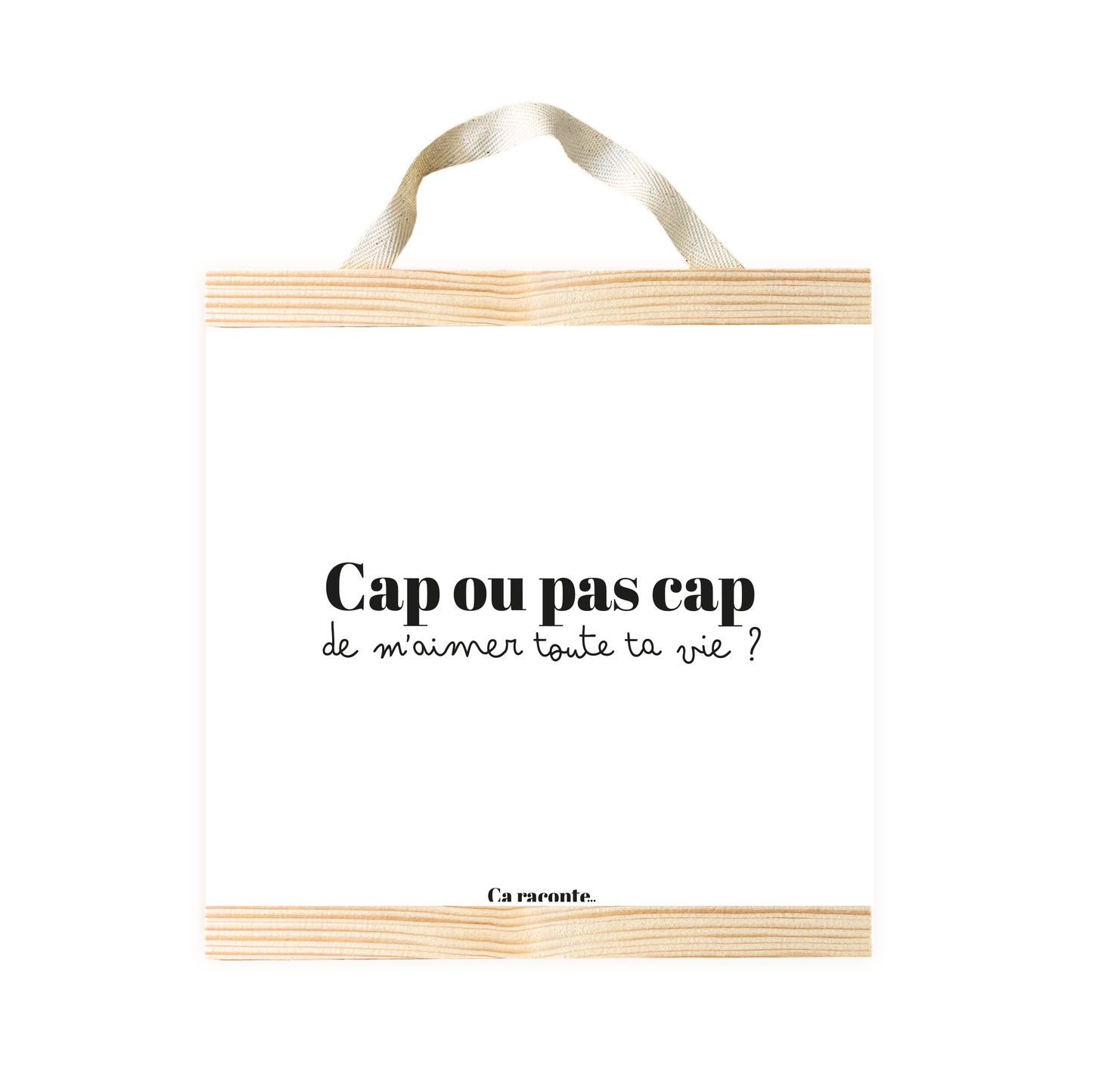 CAP OU PAS CAP (25x25) - Poster