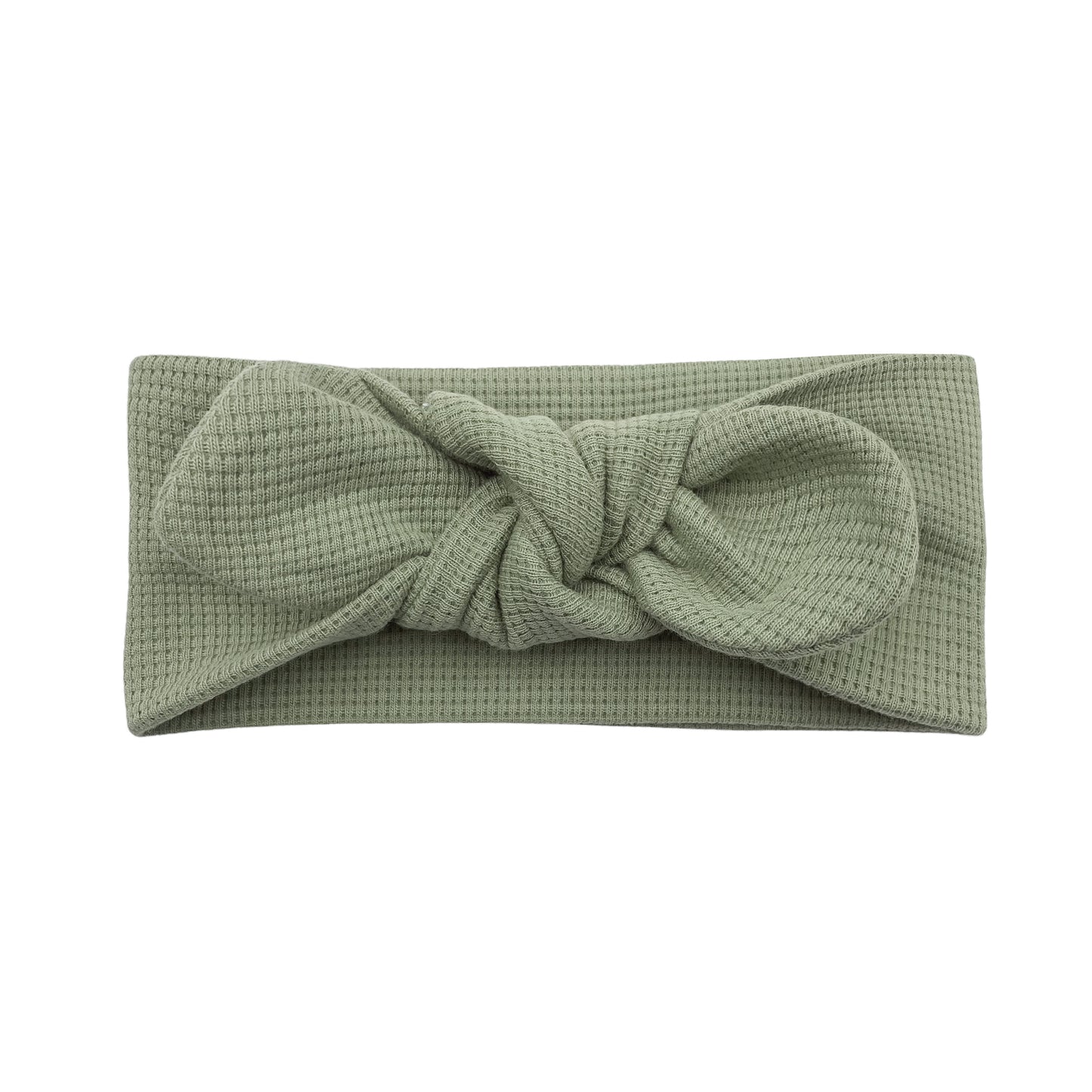 JERSEY GAUFRE KAKI CLAIR - Bandeau*