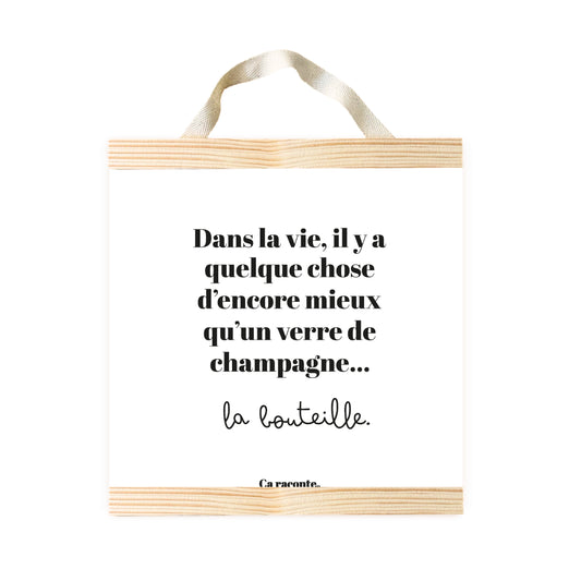 CHAMPAGNE (25X25) - Poster