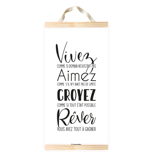 VIVEZ (25x50) - Poster