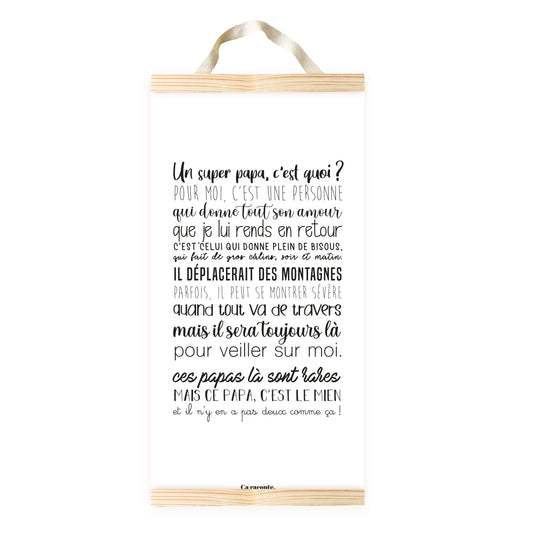 UN SUPER PAPA (25x50) - Poster