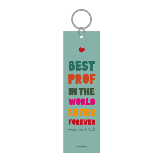 BEST PROF - Porte-clé