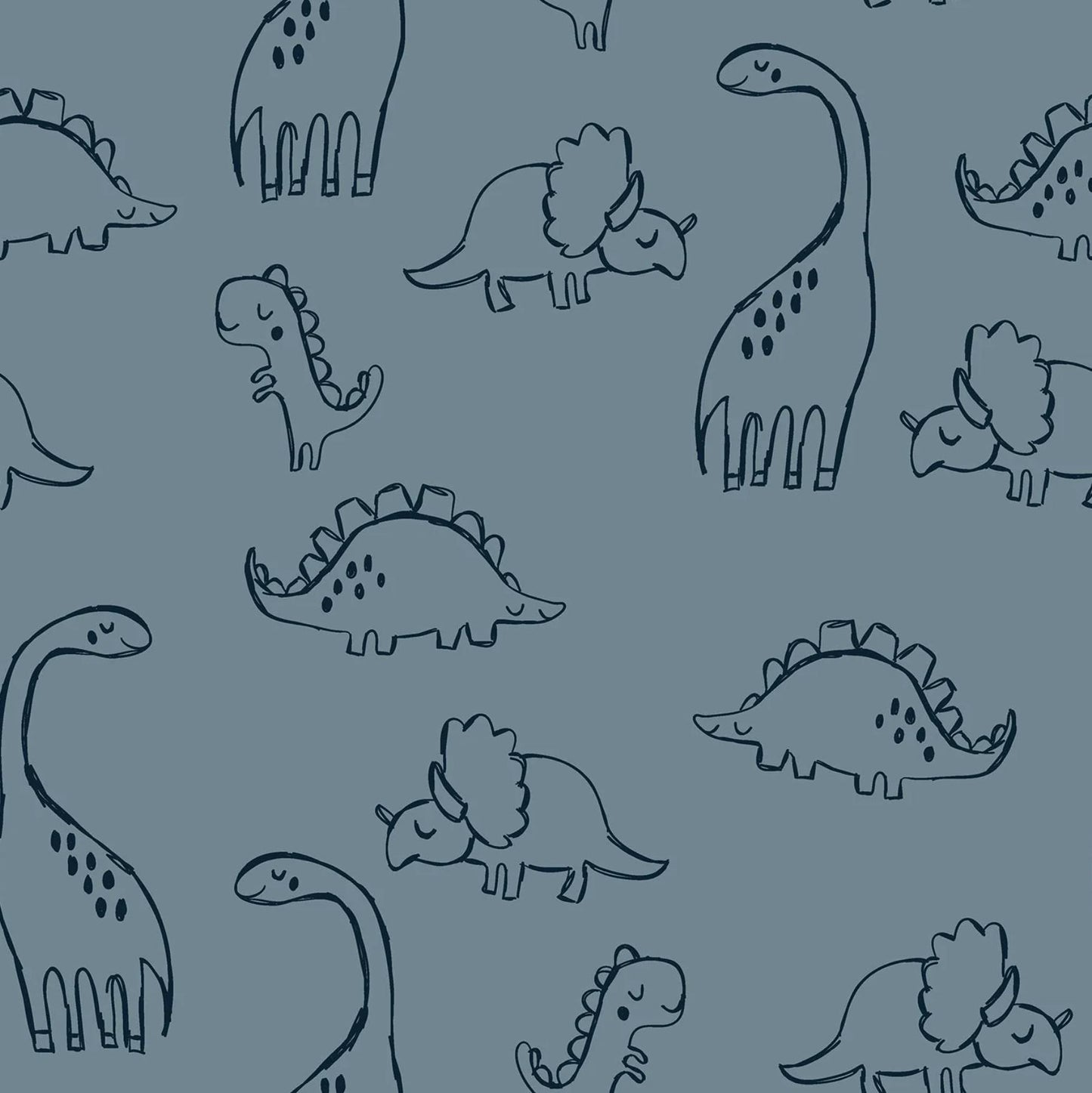 DINOBLUE ◦ Tissus au mètre