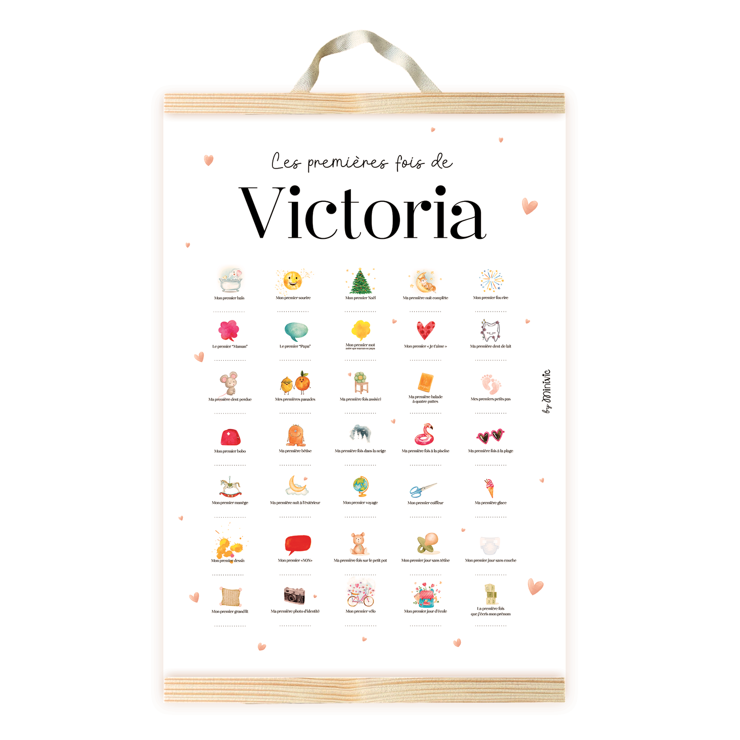 LES PREMIERES FOIS (50x70) - Poster