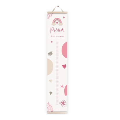 ARC EN CIEL ROSE - Toise