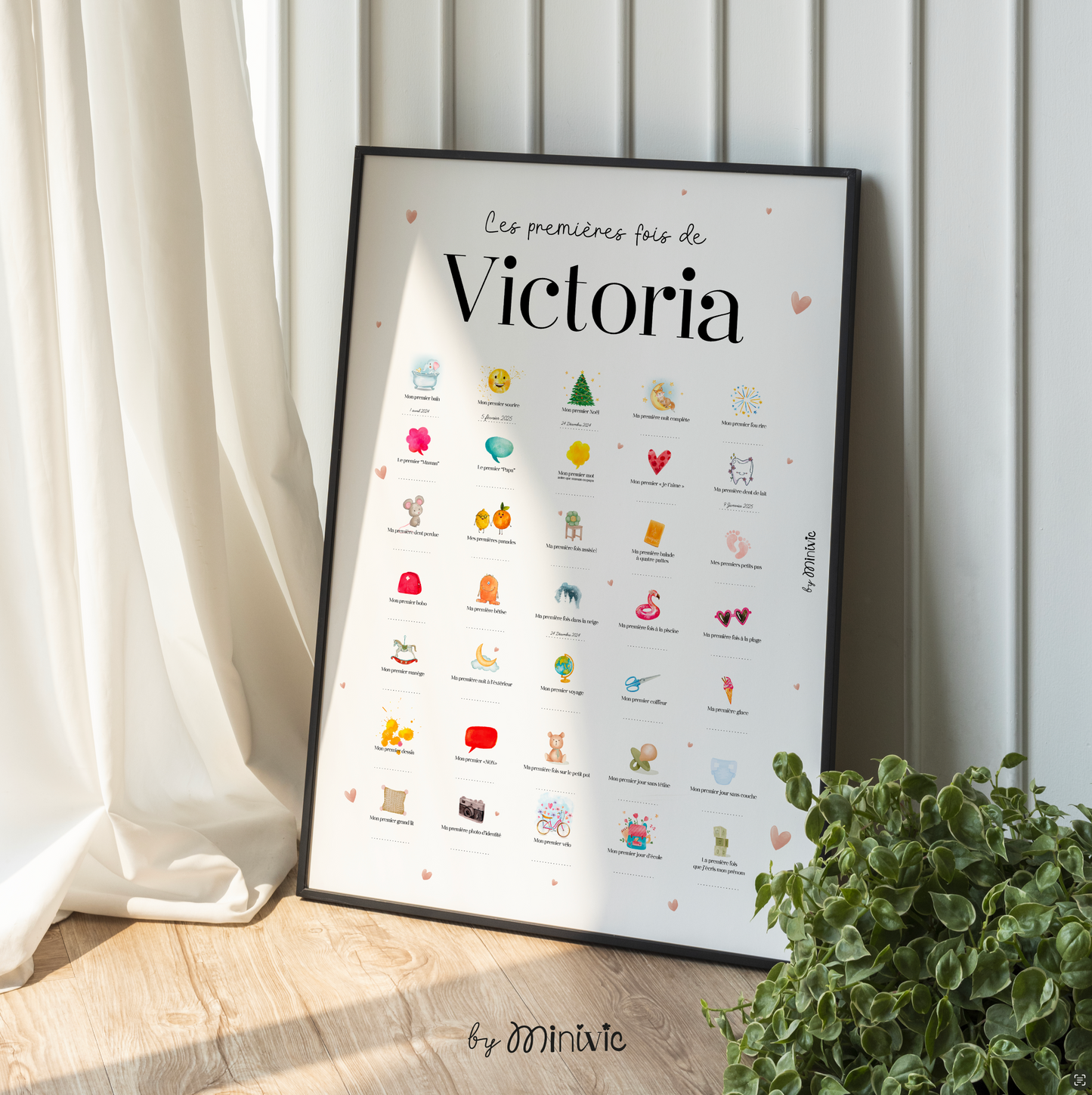 LES PREMIERES FOIS (50x70) - Poster