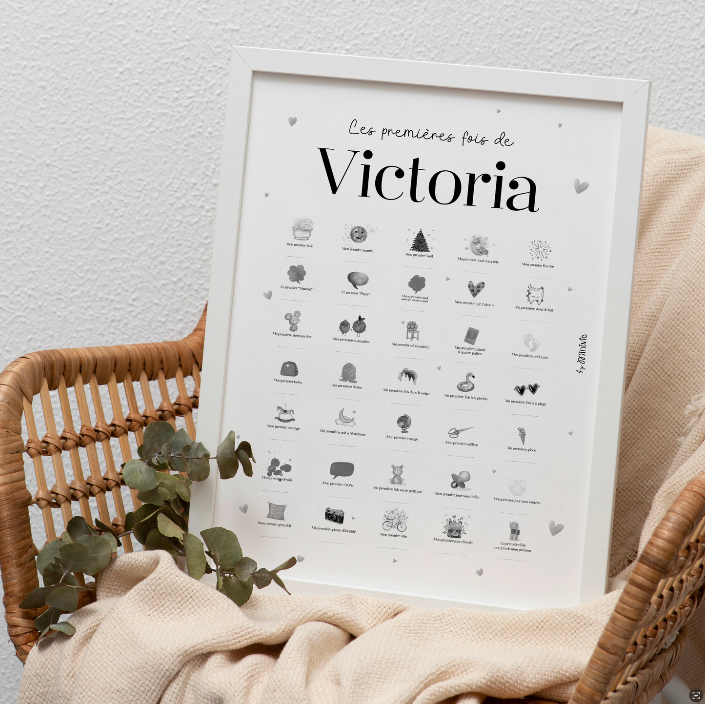 LES PREMIERES FOIS (50x70) - Poster