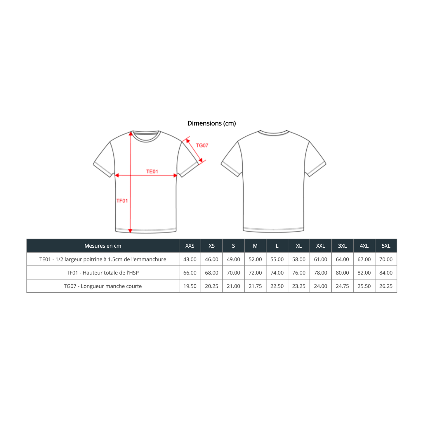 Tshirt institutrice modèle 7 - TSHIRT