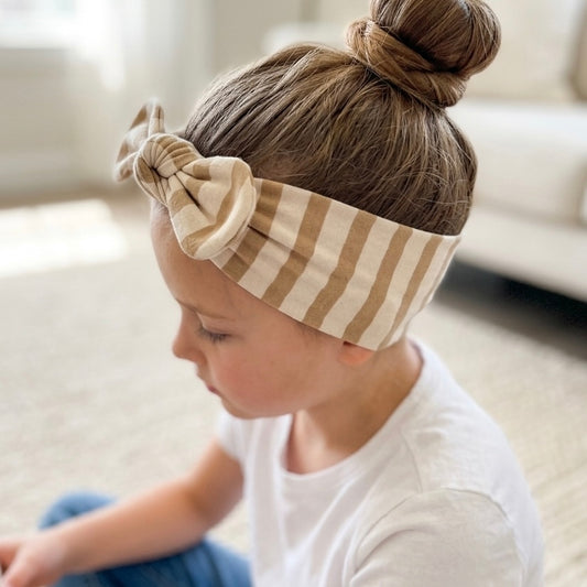 RAYURE BEIGE  - Bandeau