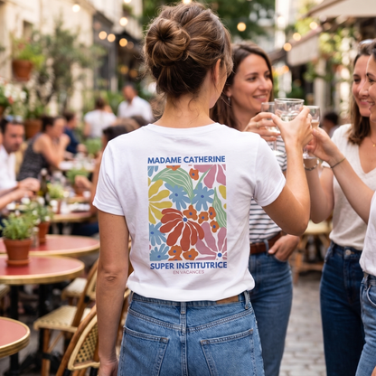 Tshirt institutrice modèle 3 - TSHIRT