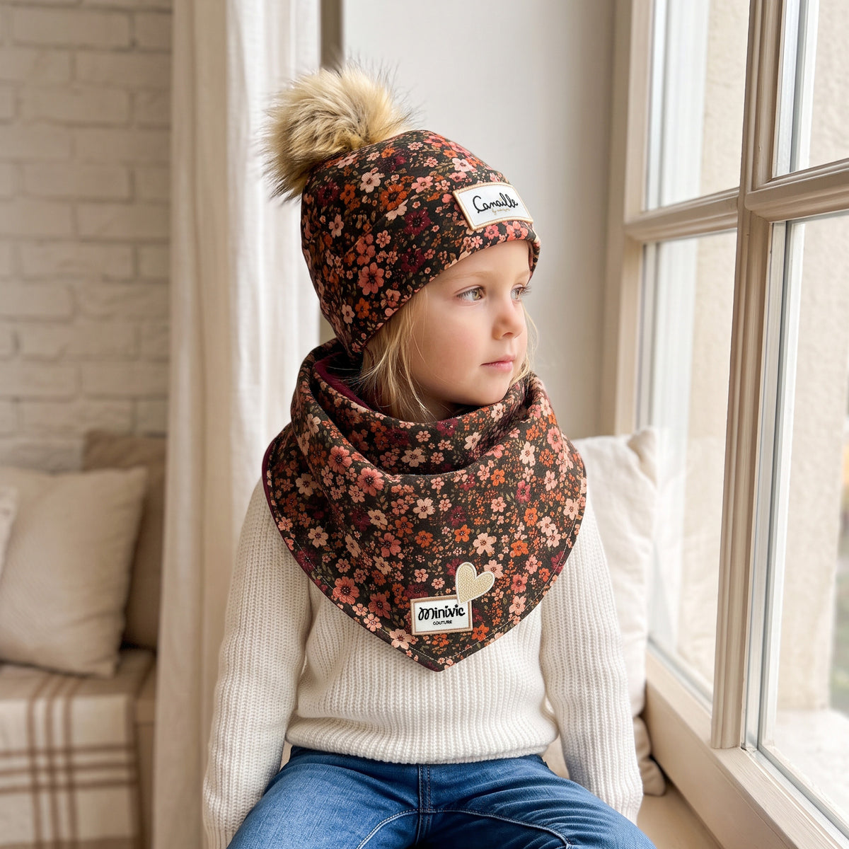 MAZETTE KAKI - Foulard enfant