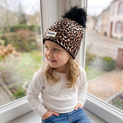 FOILY CUIVRE - Bonnet avec bord