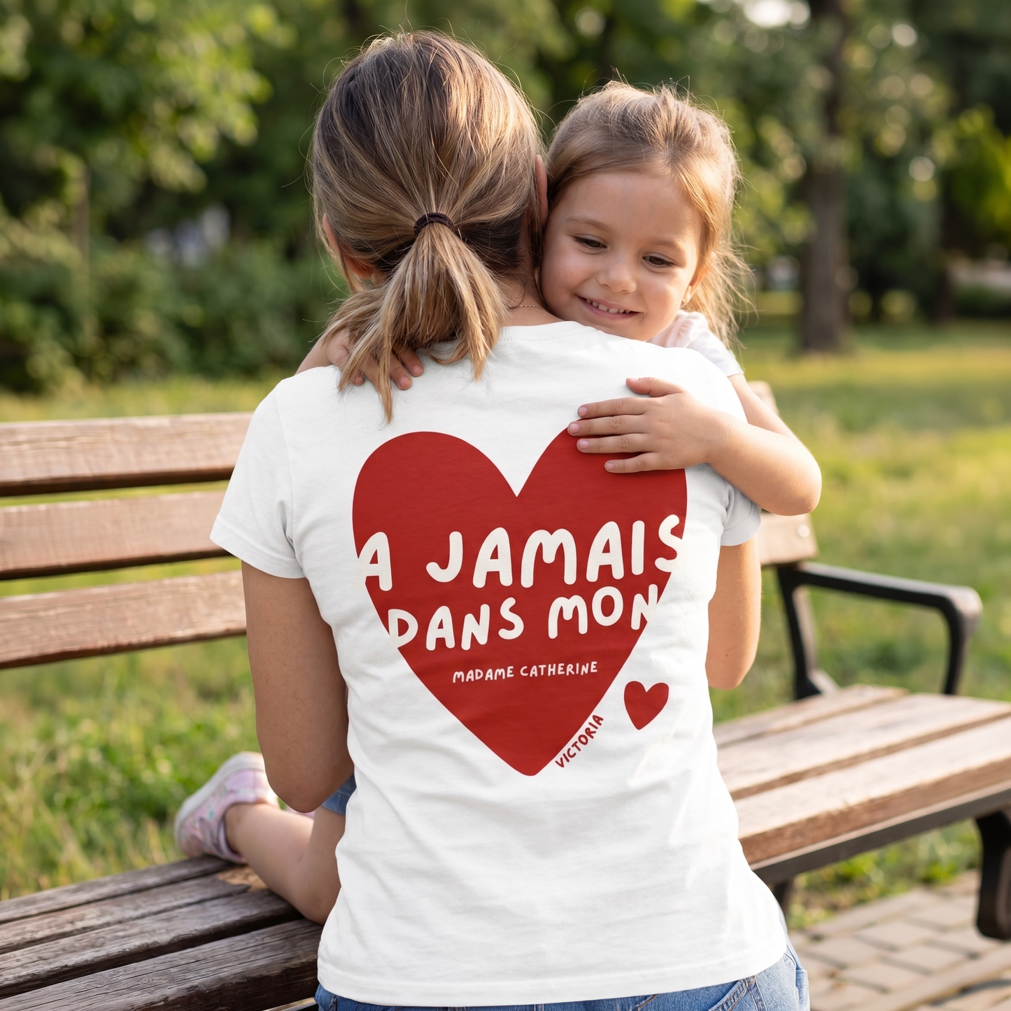 Tshirt institutrice modèle 7 - TSHIRT