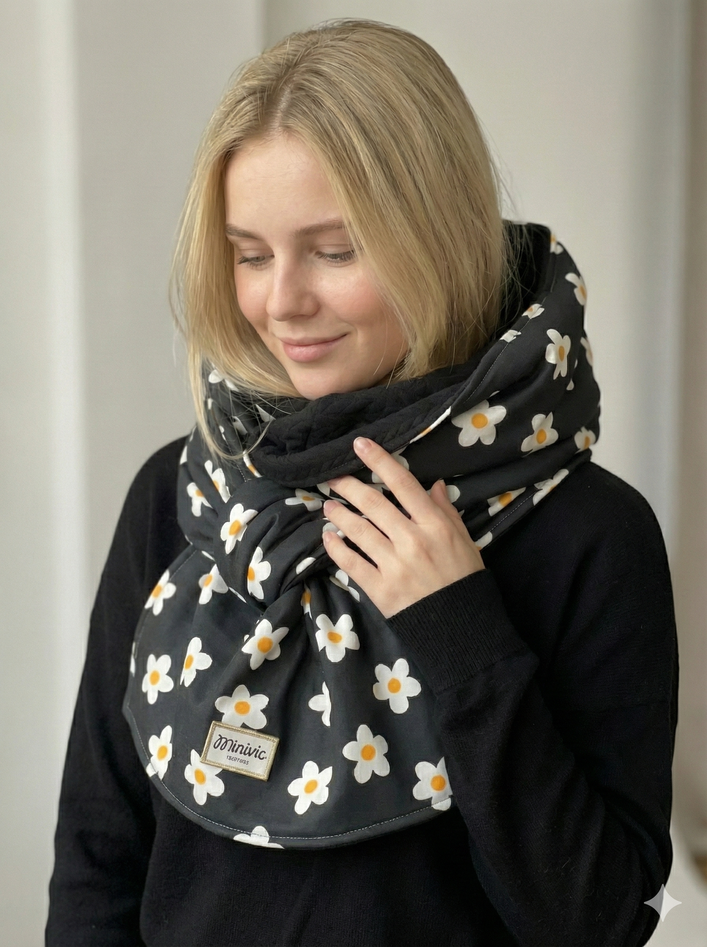 AMBRE - Echarpe Capuche