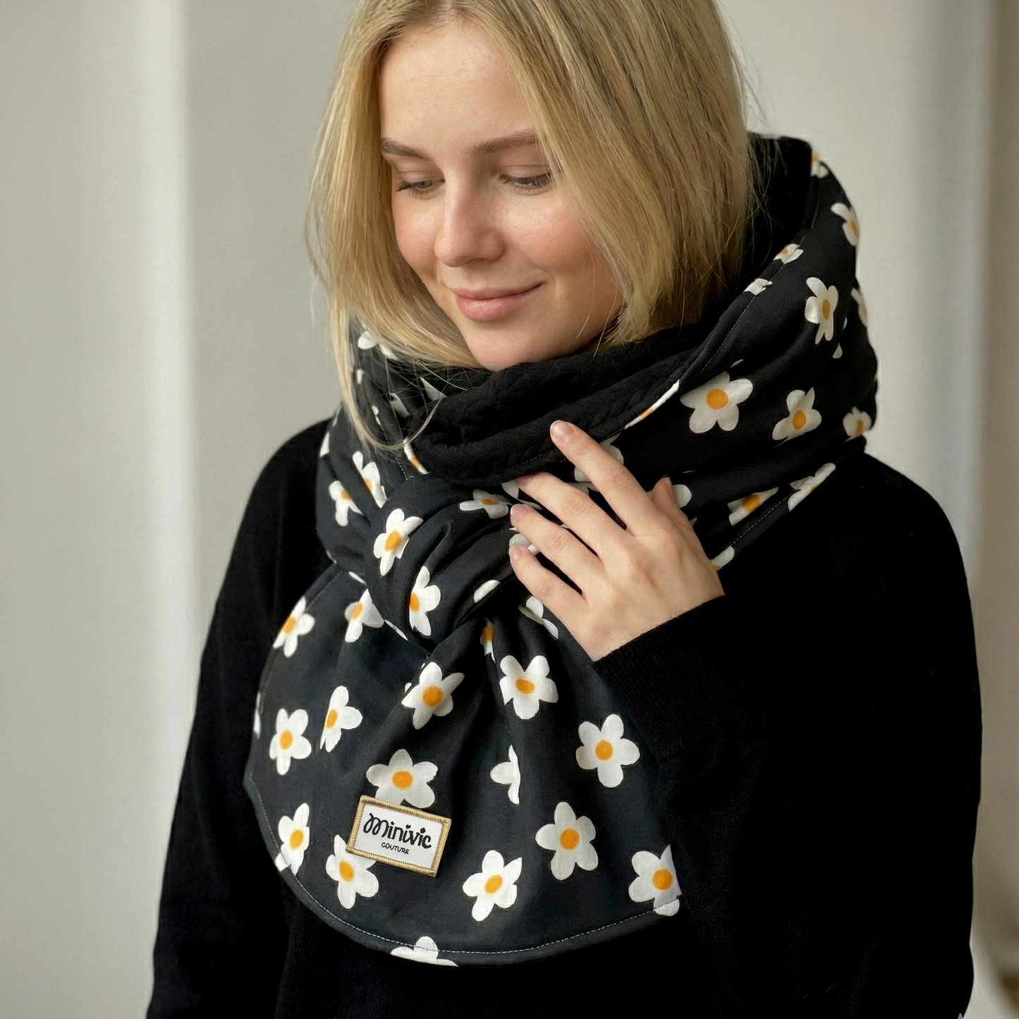 AMBRE - Echarpe Capuche