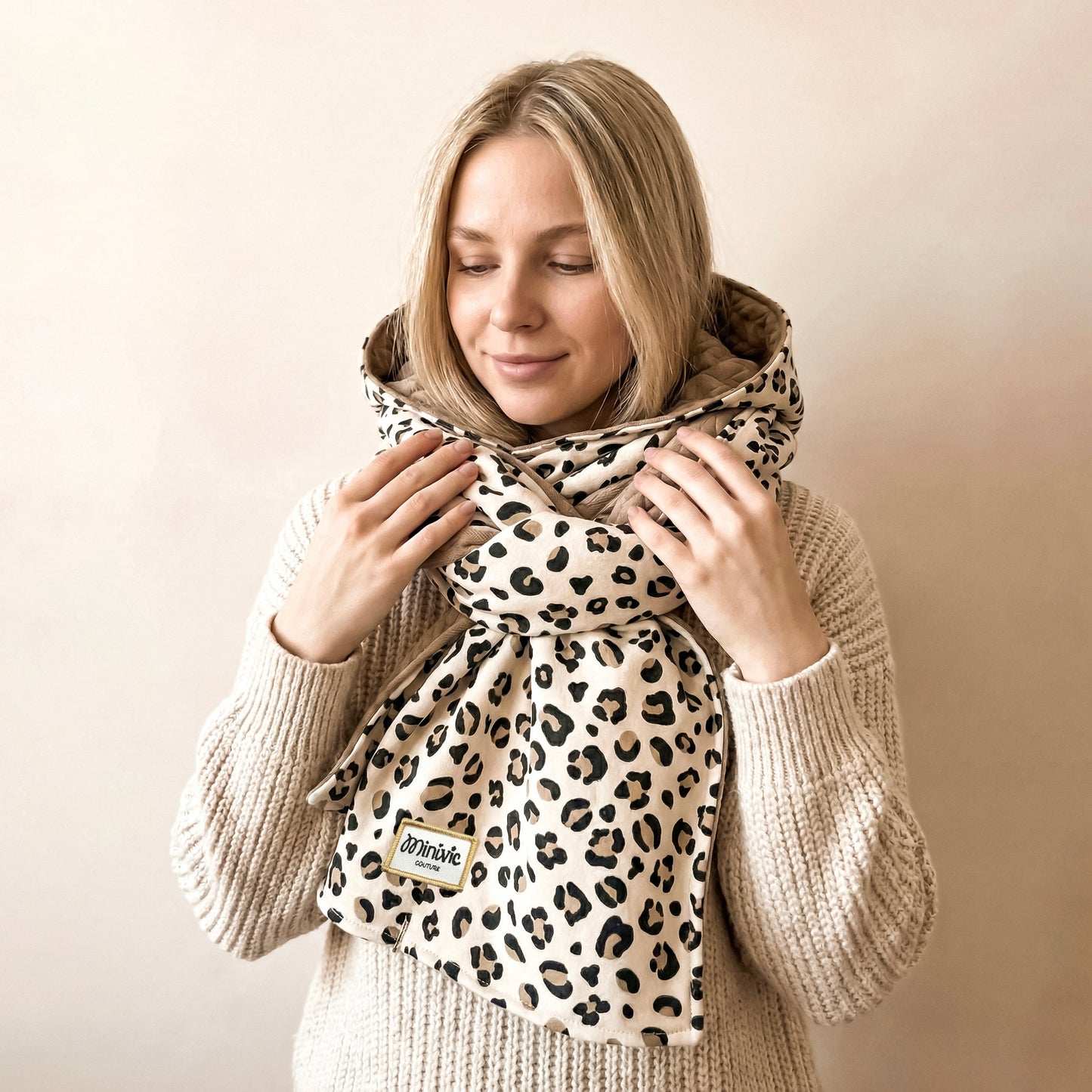 LEOSWEET - Echarpe Capuche