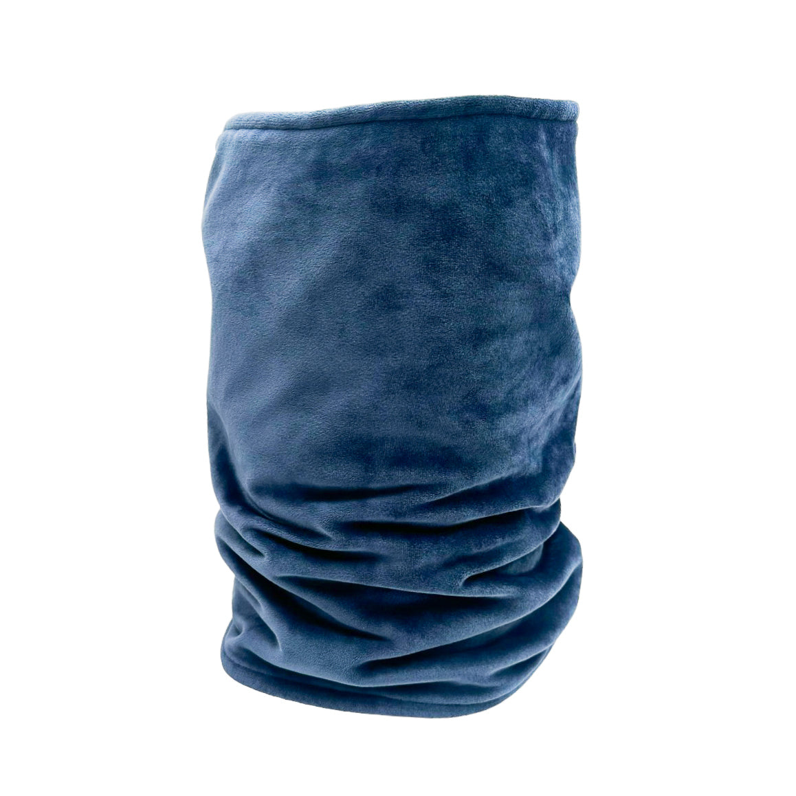 VELOUR BLEU MARINE  - Snood