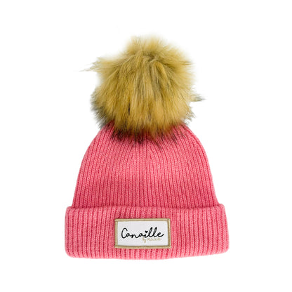 BONNET ECUSSON LAINE - Rose