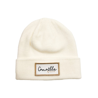 BONNET ADULTE ECUSSON - Blanc
