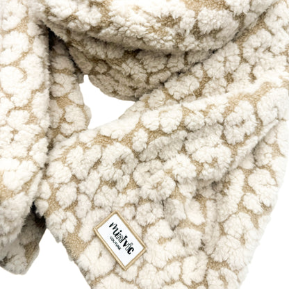 BOUCLETTE LEOPARD - Echarpe XXL*