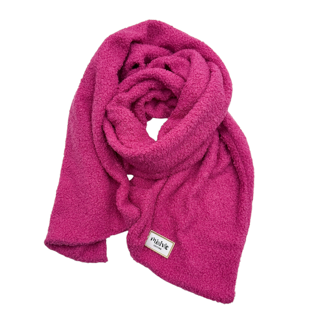 BOUCLETTE PAILLETTE FUSHIA - Echarpe enfant