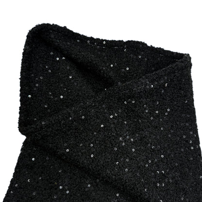 BOUCLETTE PAILETTE NOIR - Snood*