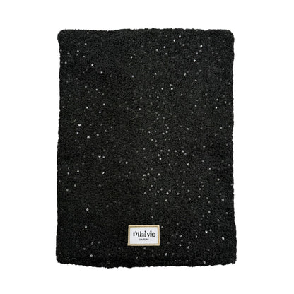 BOUCLETTE PAILETTE NOIR - Snood*