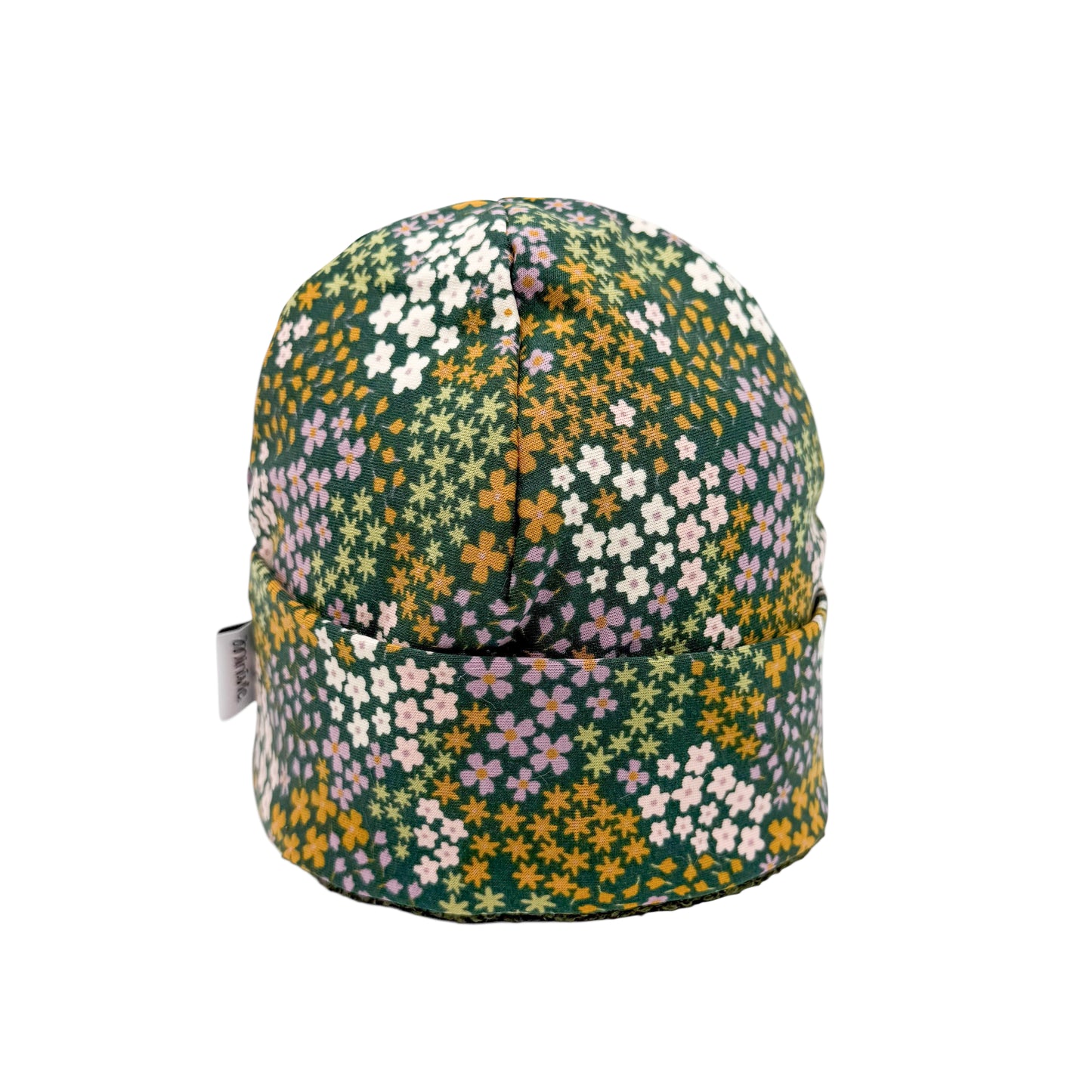 FLOWERS KAKI - Bonnet avec bord