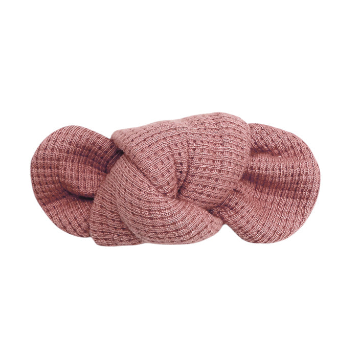 JERSEY GAUFRE VIEUX ROSE - Pince*