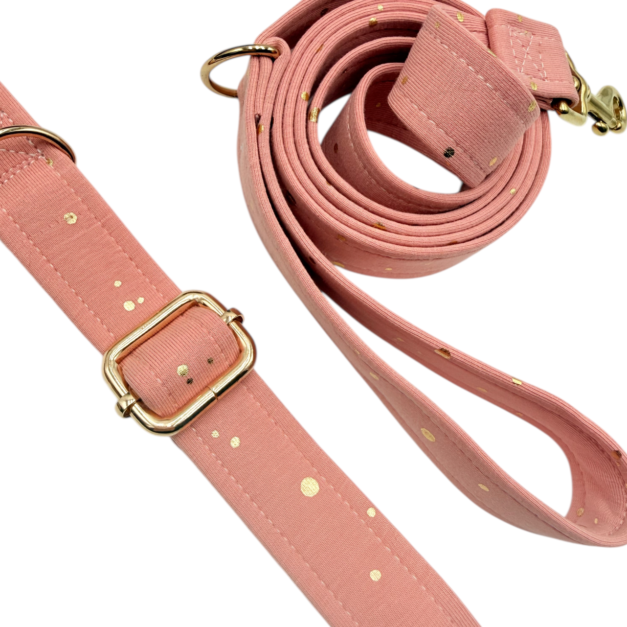 FOLIE ROSE - Collier & laisse