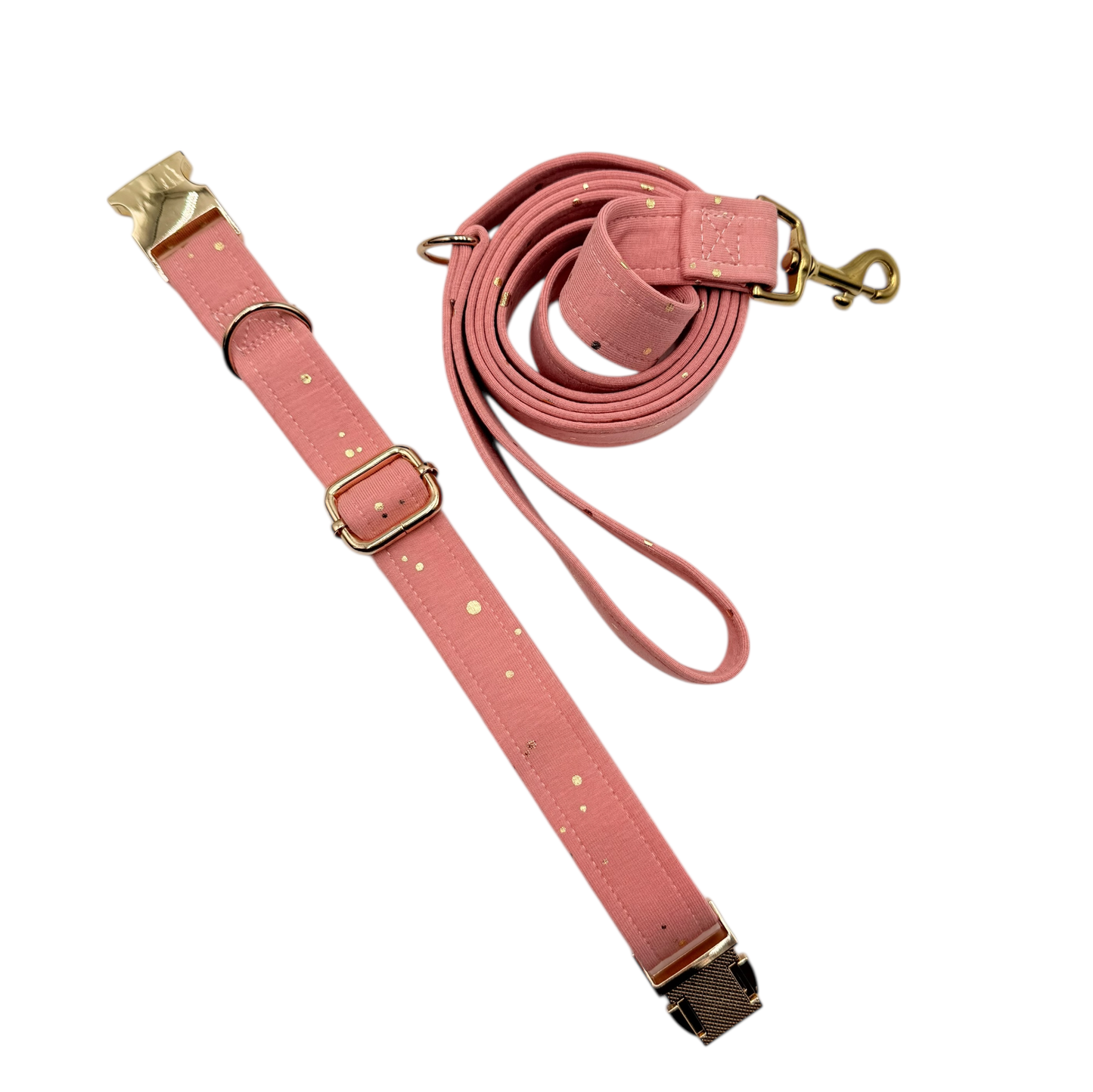 FOLIE ROSE - Collier & laisse